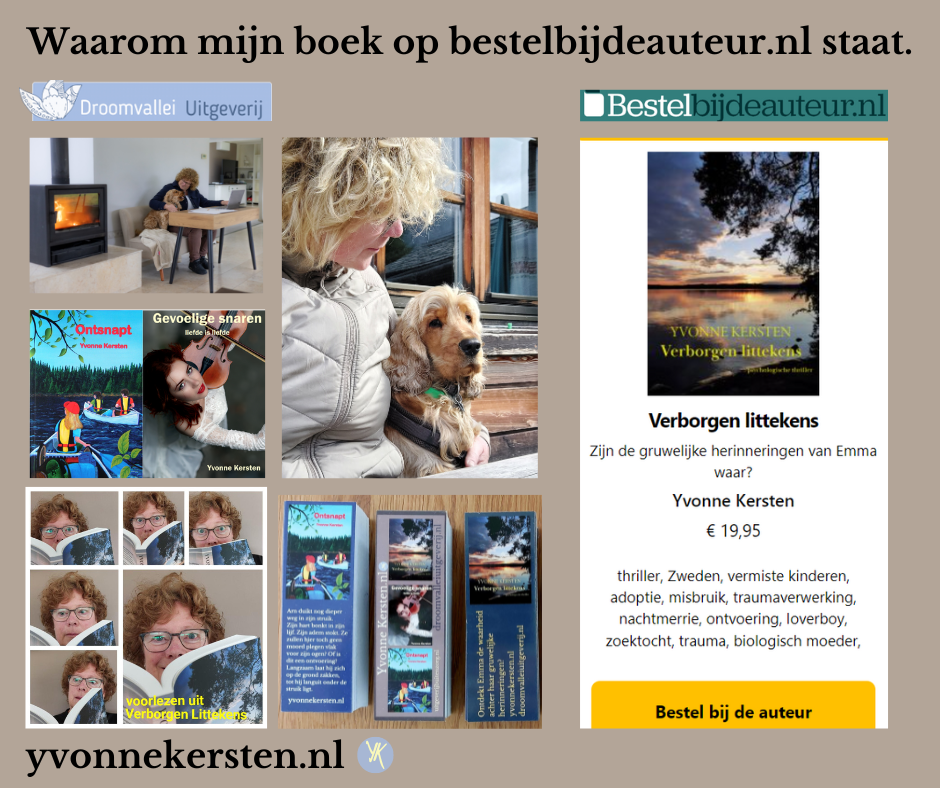 Waarom mijn boek op bestelbijdeauteur.nl staat