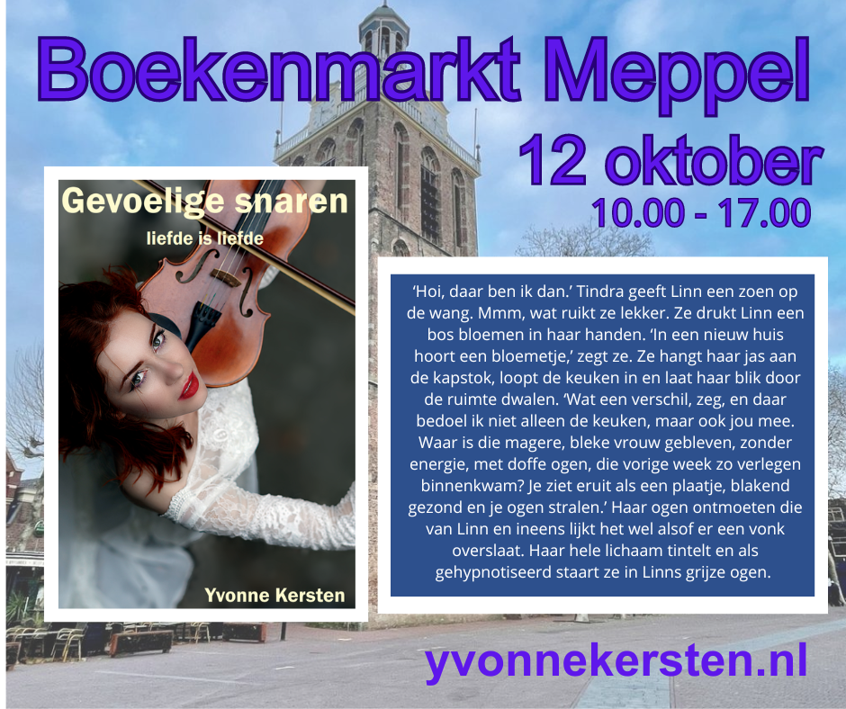 Roman Gevoelige snaren op boekenmarkt Meppel