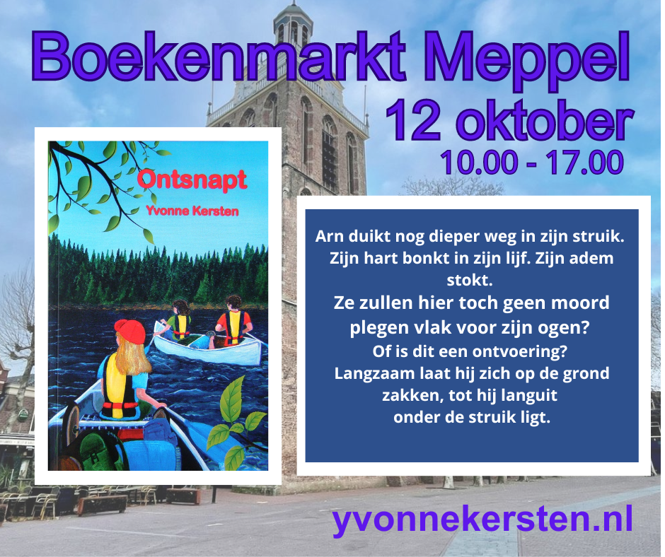 Kinderboek Ontsnapt bij boekenmarkt Meppel