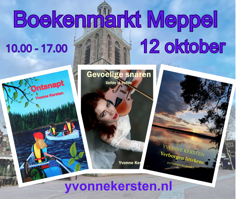 Boekenmarkt Meppel 12 oktober